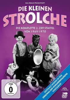 Hal Roach: Die kleinen Strolche Staffel 2 (ZDF-Fassung), DVD