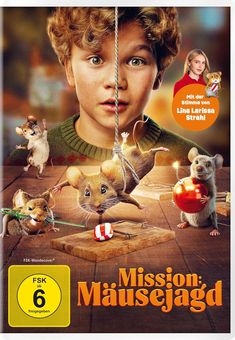 FSK 0 beantragt. Mission: Mäusejagd. Mit der Stimme von Lina Larissa Strahl. Kind überrascht, Mäuse in Aktion.
