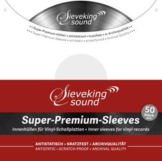 LP-Innenhüllen - Sieveking Sound Super Premium Sleeves (50 Innenhüllen in einer Verpackung), ZUB