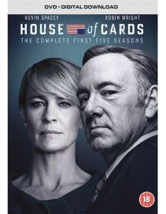 House Of Cards Season 1-5 (UK Import), DVD
