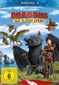 Dragons - Auf zu neuen Ufern Staffel 5, DVD