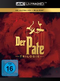 Francis Ford Coppola: Der Pate Trilogie (Ultra HD Blu-ray & Blu-ray), UHD