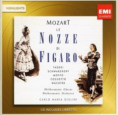 Wolfgang Amadeus Mozart (1756-1791): Die Hochzeit des Figaro (Ausz.), CD