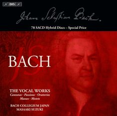 Johann Sebastian Bach (1685-1750): Das Vokalwerk (Geistliche & weltliche Kantaten, Passionen, Oratorien, Messen, Motetten), SACD