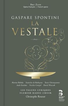 Gaspare Spontini (1774-1851): La Vestale (Deluxe-Ausgabe im Buch), CD