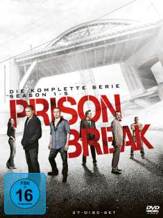 Prison Break (Komplette Serie inkl. Film), DVD