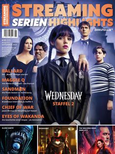 STREAMING SERIEN HIGHLIGHTS. Ausgabe August/September 2025 (#326), ZEI