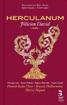 Felicien Cesar David (1810-1876): Herculanum (Deluxe-Ausgabe im Buch), CD