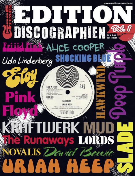 Zeitschriften: GoodTimes - Edition Vol. 1 - Discographien, Zeitschrift