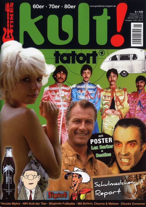 Zeitschriften: kult! 03 (by GoodTimes) 60er ° 70er ° 80er, Zeitschrift