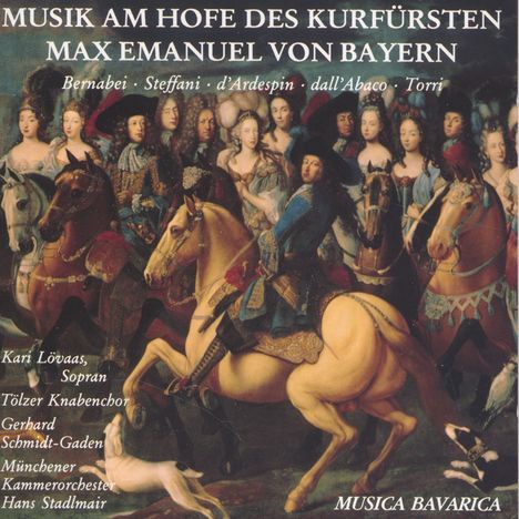 Musik am Hofe Max Emanuel von Bayern, CD