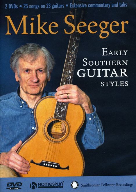 Mike Seeger - Early Southern Guitar Styles, 2 DVDs
