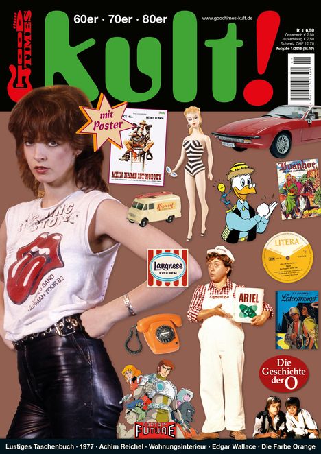 Zeitschriften: kult! 17 (by GoodTimes) 60er ° 70er ° 80er, Zeitschrift