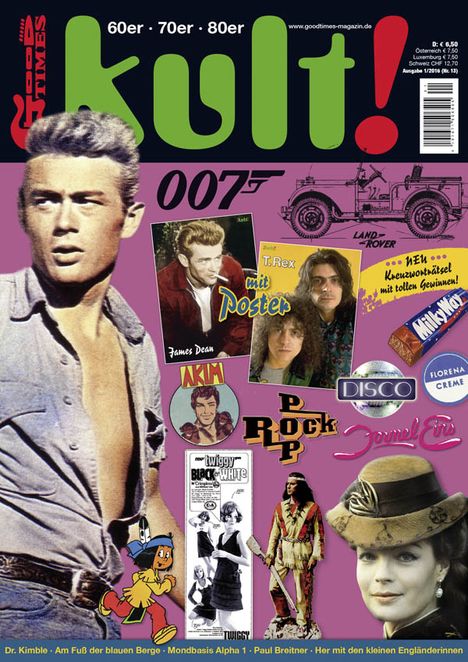 Zeitschriften: kult! 13 (by GoodTimes) 60er ° 70er ° 80er, Zeitschrift