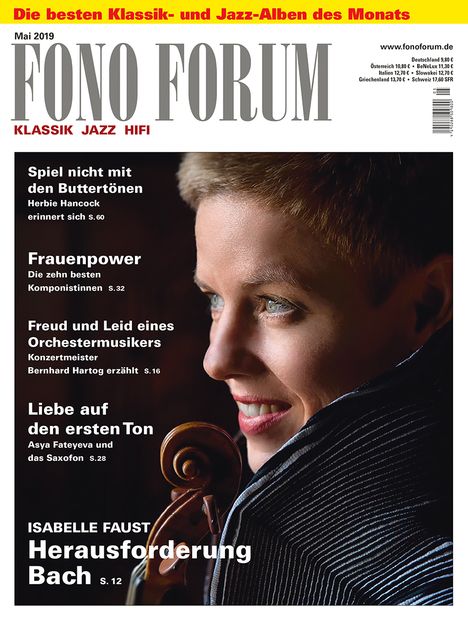Zeitschriften: FonoForum Mai 2019, Zeitschrift