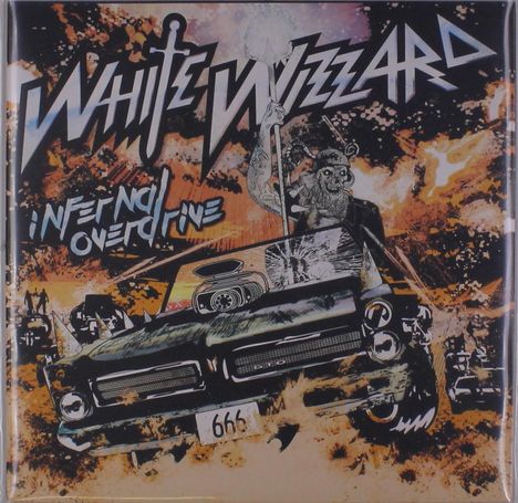 White Wizzard: Infernal Overdrive (White Vinyl), 2 LPs