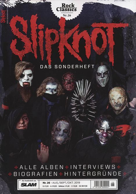 Zeitschriften: ROCK CLASSICS - Sonderheft 26: SLIPKNOT, Zeitschrift