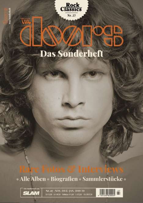 Zeitschriften: ROCK CLASSICS - Sonderheft 27: THE DOORS, Zeitschrift