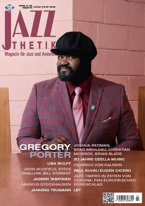 Zeitschriften: Jazzthetik - Magazin für Jazz und Anderes Juli/August 2020, Zeitschrift