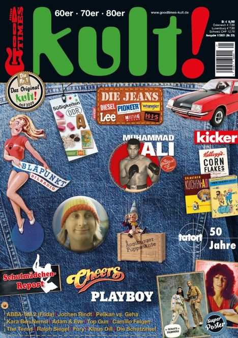 Zeitschriften: kult! 23 (by GoodTimes) 60er ° 70er ° 80er, Zeitschrift