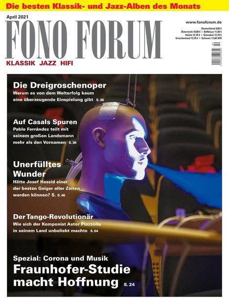 Zeitschriften: FonoForum April 2021, Zeitschrift