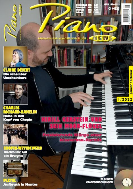 Zeitschriften: PIANONews - Magazin für Klavier &amp; Flügel (Heft 1/2022) (*Restauflage), Zeitschrift