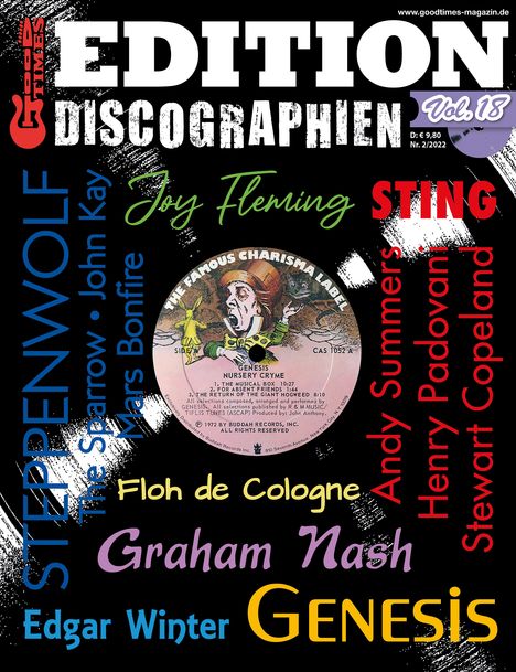 Zeitschriften: GoodTimes - Edition Vol. 18 - Discographien, Zeitschrift