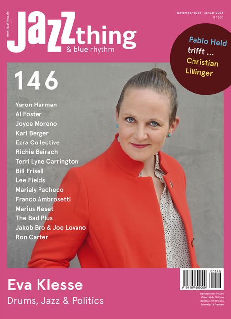 Zeitschriften: JAZZthing - Magazin für Jazz (146) Dezember 2022/Januar 2023, Zeitschrift