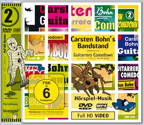 Carsten Bohn's Bandstand: Guitarerro Comedown, DVD-ROM