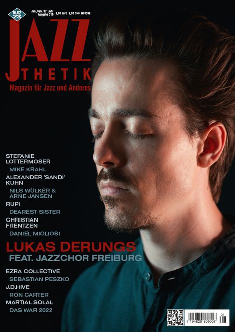 Zeitschriften: Jazzthetik - Magazin für Jazz und Anderes Januar/Februar 2023, Zeitschrift