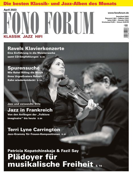 Zeitschriften: FonoForum April 2023, Zeitschrift