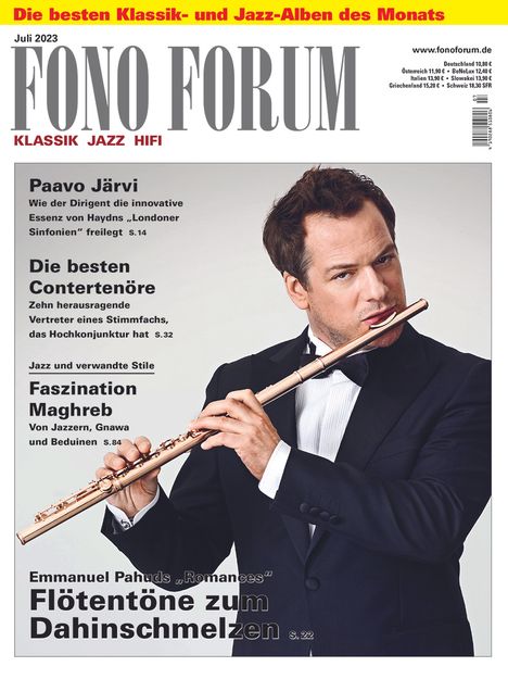 Zeitschriften: FonoForum Juli 2023, Zeitschrift