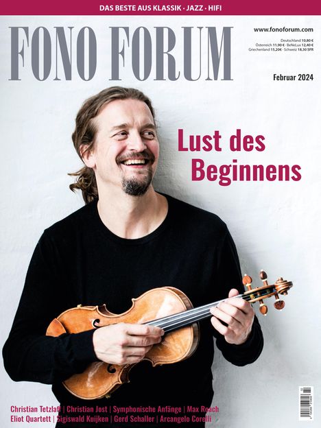 Zeitschriften: FonoForum Februar 2024, Zeitschrift