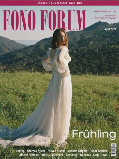 Zeitschriften: FonoForum April 2024, Zeitschrift