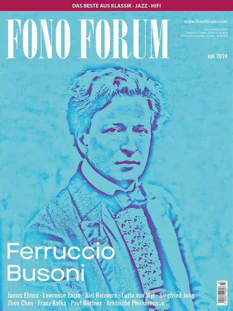 Zeitschriften: FonoForum Juli 2024, Zeitschrift
