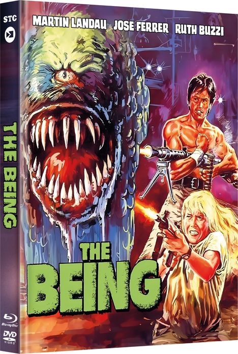 The Being (Blu-ray &amp; DVD im Mediabook), 1 Blu-ray Disc und 1 DVD