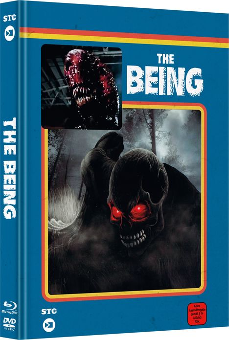 The Being (Blu-ray &amp; DVD im Mediabook), 1 Blu-ray Disc und 1 DVD