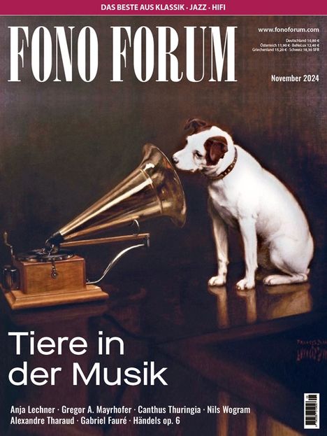 Zeitschriften: FonoForum November 2024, Zeitschrift