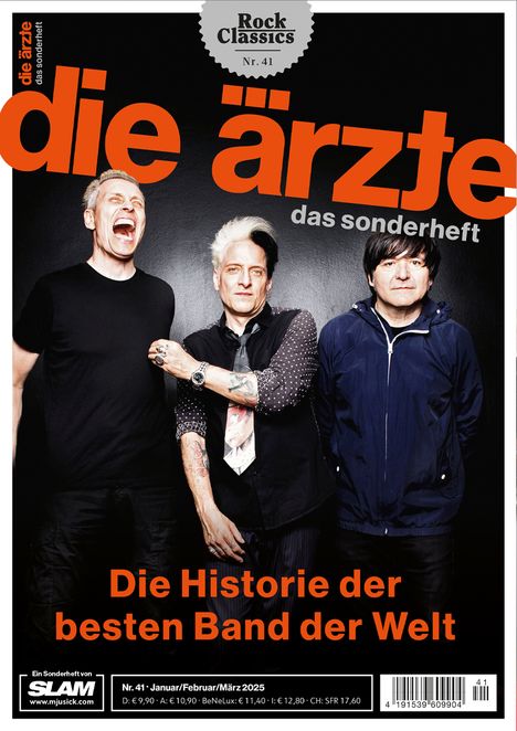 Zeitschriften: ROCK CLASSICS - Sonderheft 41: die ärzte, Zeitschrift