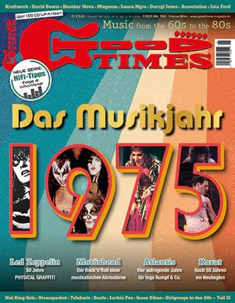 Zeitschriften: GoodTimes - Februar/März 2025, Zeitschrift