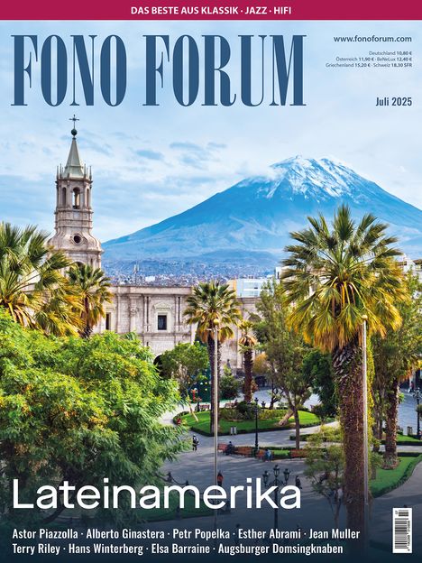 Zeitschriften: FonoForum 7/2025, Zeitschrift
