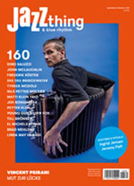 Zeitschriften: JAZZthing - Magazin für Jazz (160), Zeitschrift