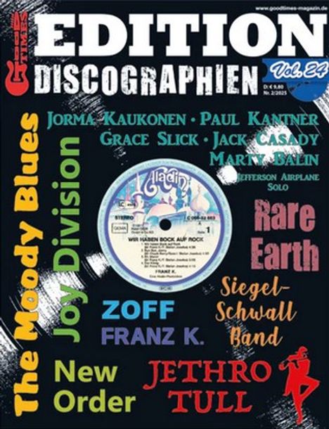 Zeitschriften: GoodTimes - Edition Vol. 24 - Discographien, Zeitschrift