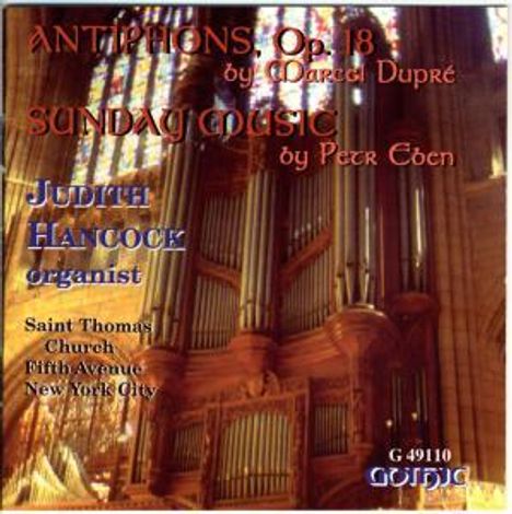 Judith Hancock,Orgel, CD