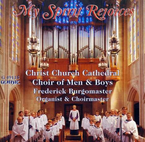 Christ Church Cathedral Choir - My Spirit Rejoices, CD