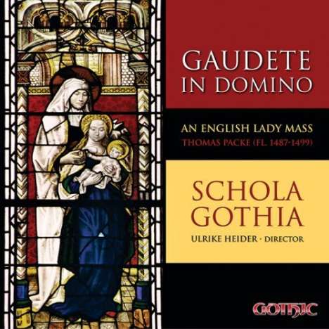 Gudete in Domino - An English Lady Mass, CD