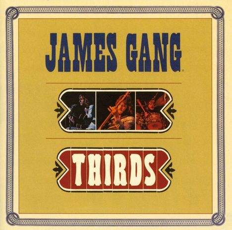 The James Gang: Thirds, CD
