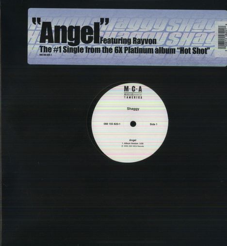 Shaggy: Angel, Single 12"
