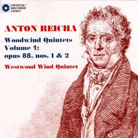 Anton Reicha (1770-1836): Bläserquintette op.88 Nr.1 &amp; 2, CD