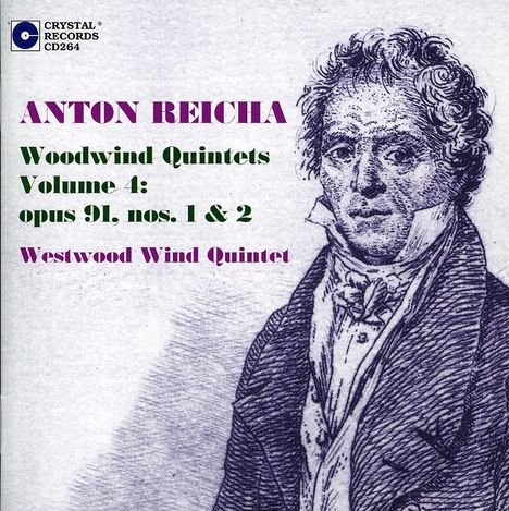 Anton Reicha (1770-1836): Bläserquintette op.91 Nr.1 &amp; 2, CD